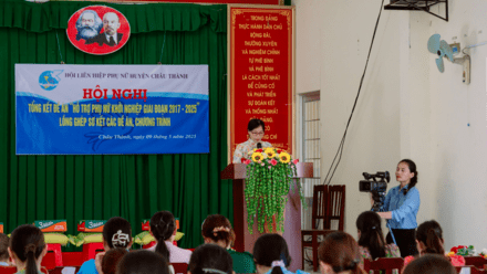 CHÂU THÀNH TỔ CHỨC TỔNG KẾT ĐỀ ÁN 938, 939 VÀ TỔNG KẾT CHƯƠNG TRÌNH “MẸ ĐỠ ĐẦU”