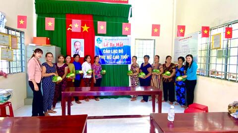 Hội LHPN xã An Quảng Hữu, huyện Trà Cú - Đa dạng hóa các mô hình tập hợp hội viên phụ nữ