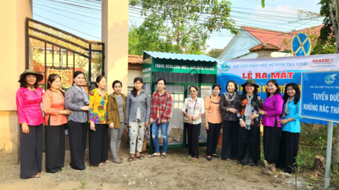 MÔ HÌNH “TUYẾN ĐƯỜNG KHÔNG RÁC THẢI NHỰA”, MÔ HÌNH “NGÔI NHÀ KHÔNG RÁC THẢI NHỰA – GẮN VỚI GIA ĐÌNH 3 SẠCH”  GÓP PHẦN XÂY DỰNG NÔNG THÔN MỚI